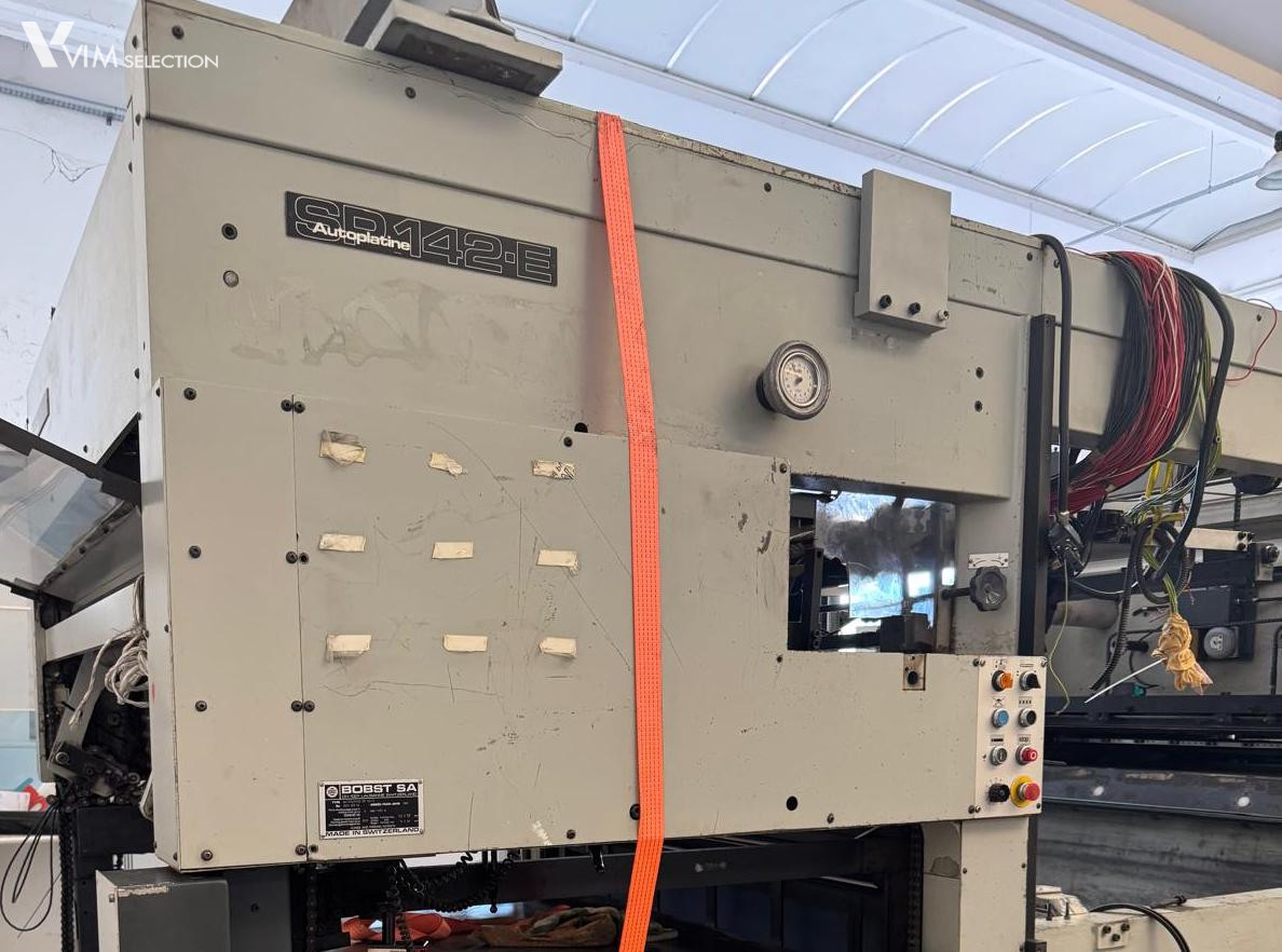 BOBST SP 142 E AUTOPLATEN